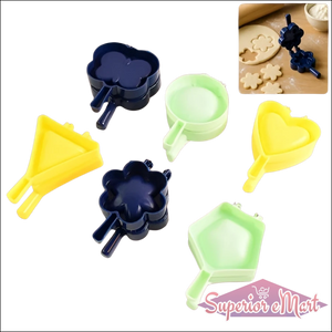 1 Pc Assorted Shape Snack Mould (Mix Design  1 Pc) - Superior eMart