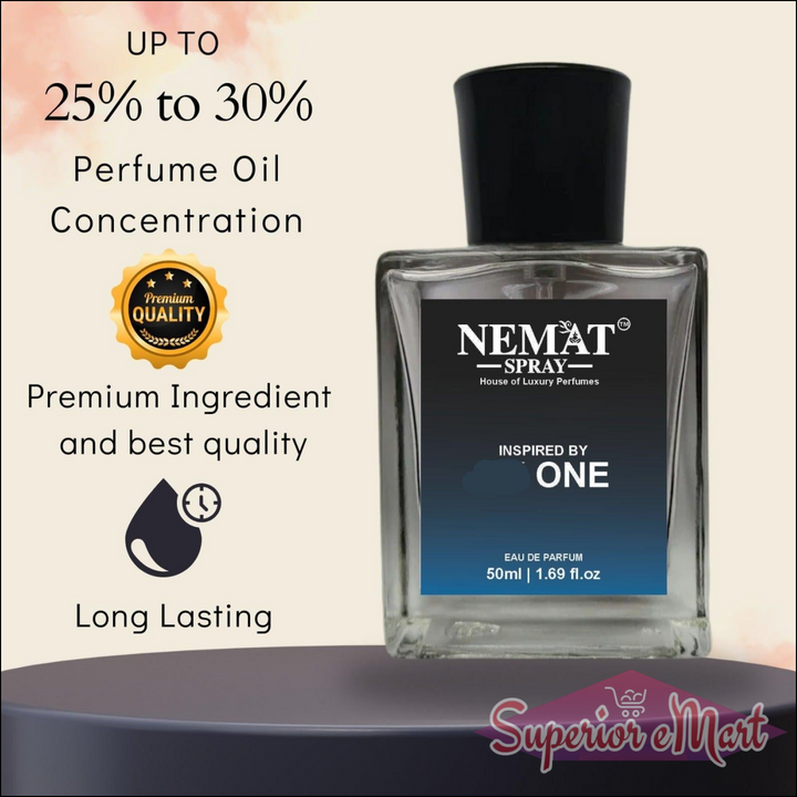 Nemat Spray Eau de Parfum for Men with 25 to 30 percent perfume oil concentration and long lasting fragrance