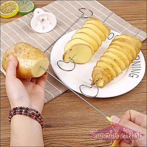 1 Set Potato Spiral Cutter Potato Twister (4 Spits) - Superior eMart