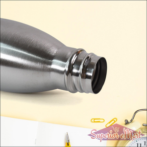 1000ml Water Bottle Stainless Steel - Superior eMart