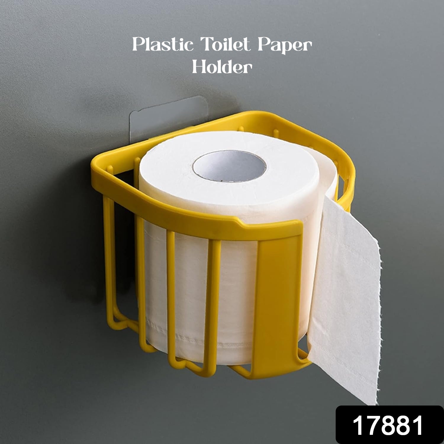 Toilet Paper Holder Bathroom, Tissue Roll Wall Mounted Plastic Bathroom Toilet P - 17881_plastic_toilet_paper_holder