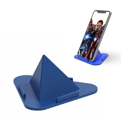 Universal Portable Three-Sided Pyramid Shape Mobile Holder Stand - 4640_4pc_pyramid_mob_stand