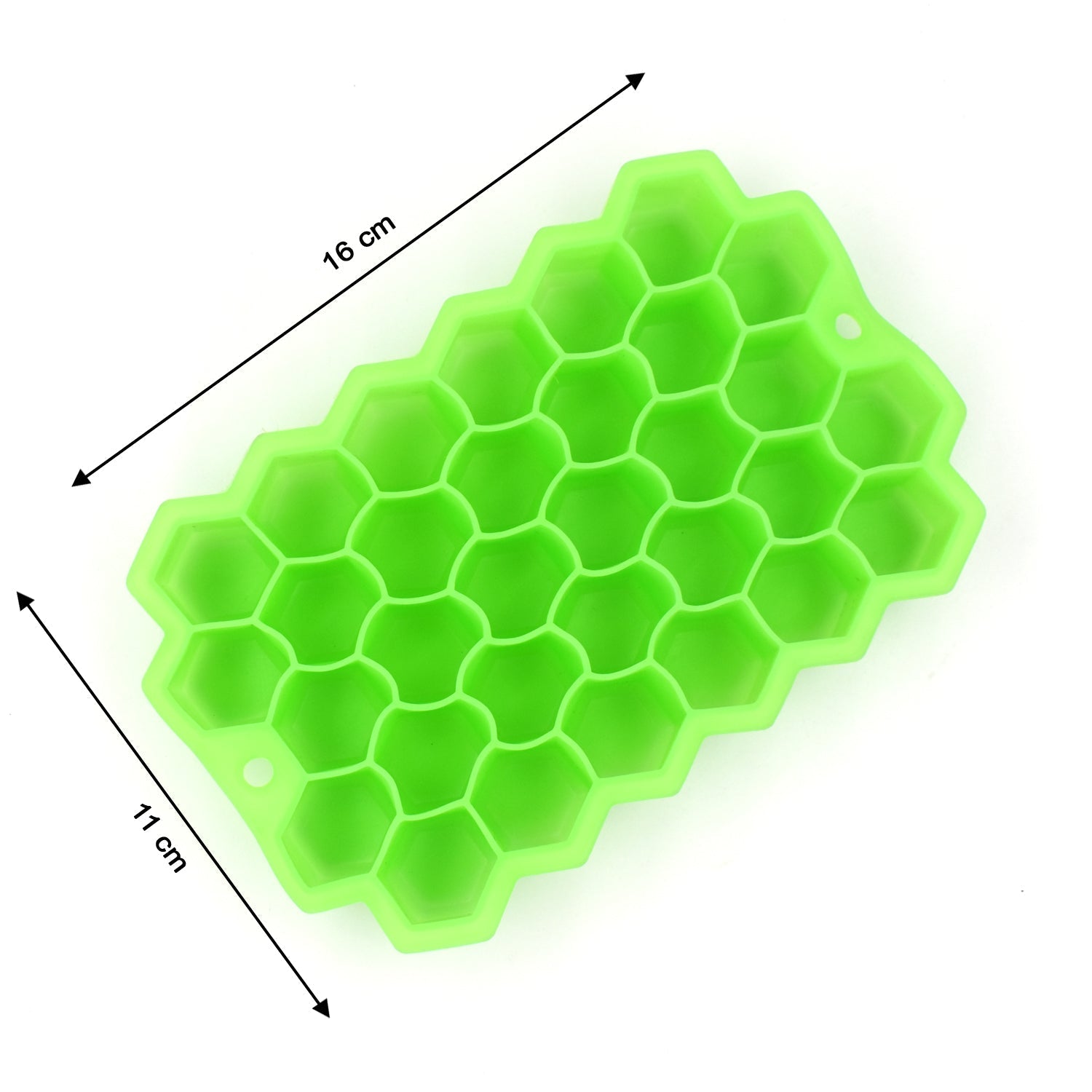 Silicone Ice Cube Trays 32 Cavity Per Ice Tray [Multi color] - 0998_32cavity_ice_tray