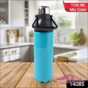 1100ML Mix Color Gym Bottle - Durable & Stylish - Superior eMart