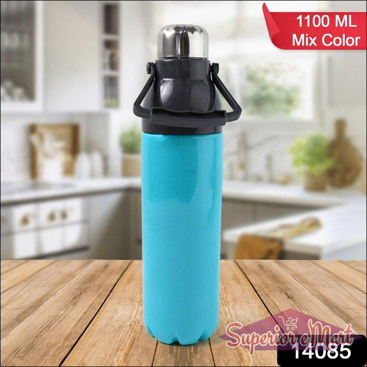1100ML Mix Color Gym Bottle - Durable & Stylish - Superior eMart