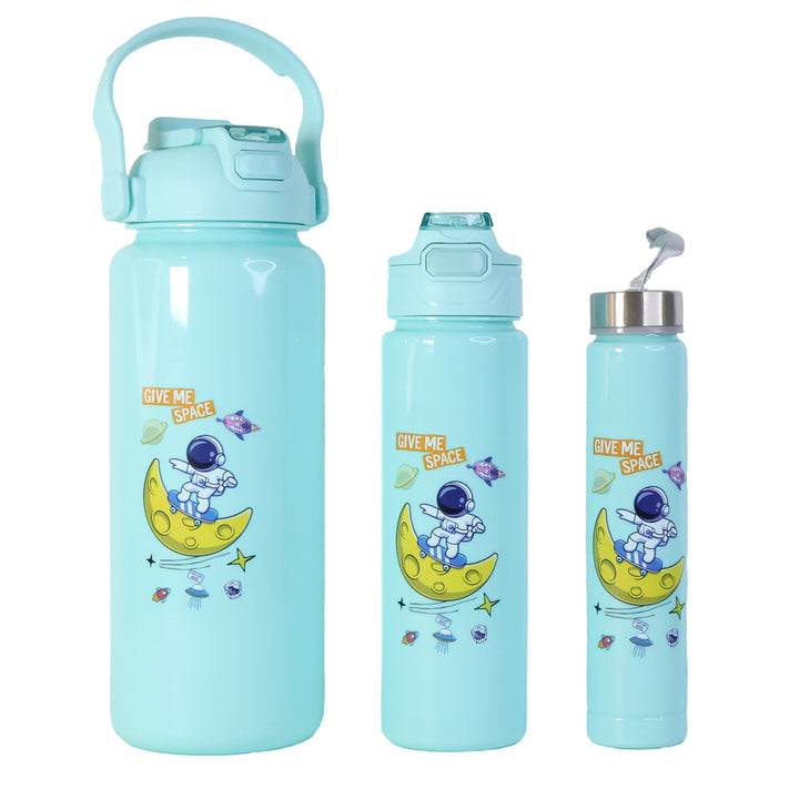 Water Bottles 2000ml + 900ml + 300ml - 3 Pc