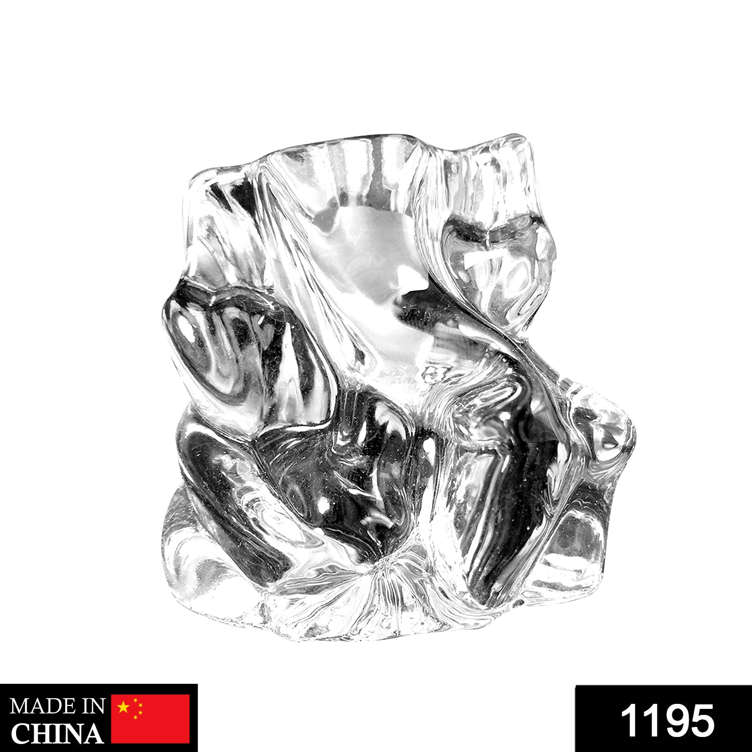 Decorative crystal Ganesha statue for office and home