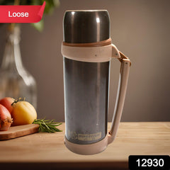 Stainless Steel Insulation Thermos, Double-Wall Vacuum Insulated Water Bottle Fo - 12930_ss_double_wall_thermos_1200ml