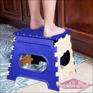 12 Inch Folding Stool - 1 Multicolor - Superior eMart