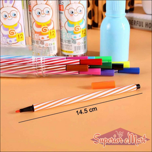 12 Pack Drawing Pens - Superior eMart