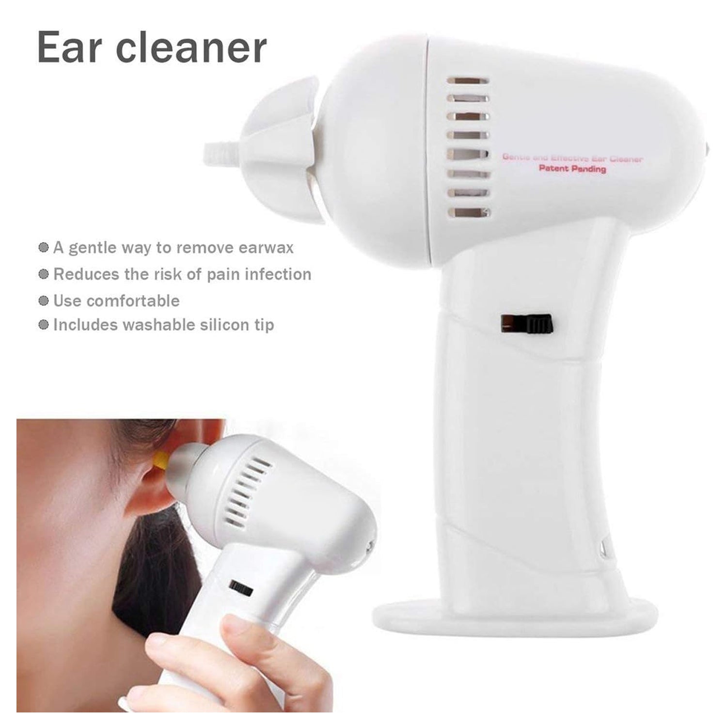 Vacuum Ear Cleaning System Clean Ears Care Removel Tool Earpick Cleaner Vacuum R - 7247_vacuum_ear_cleaner