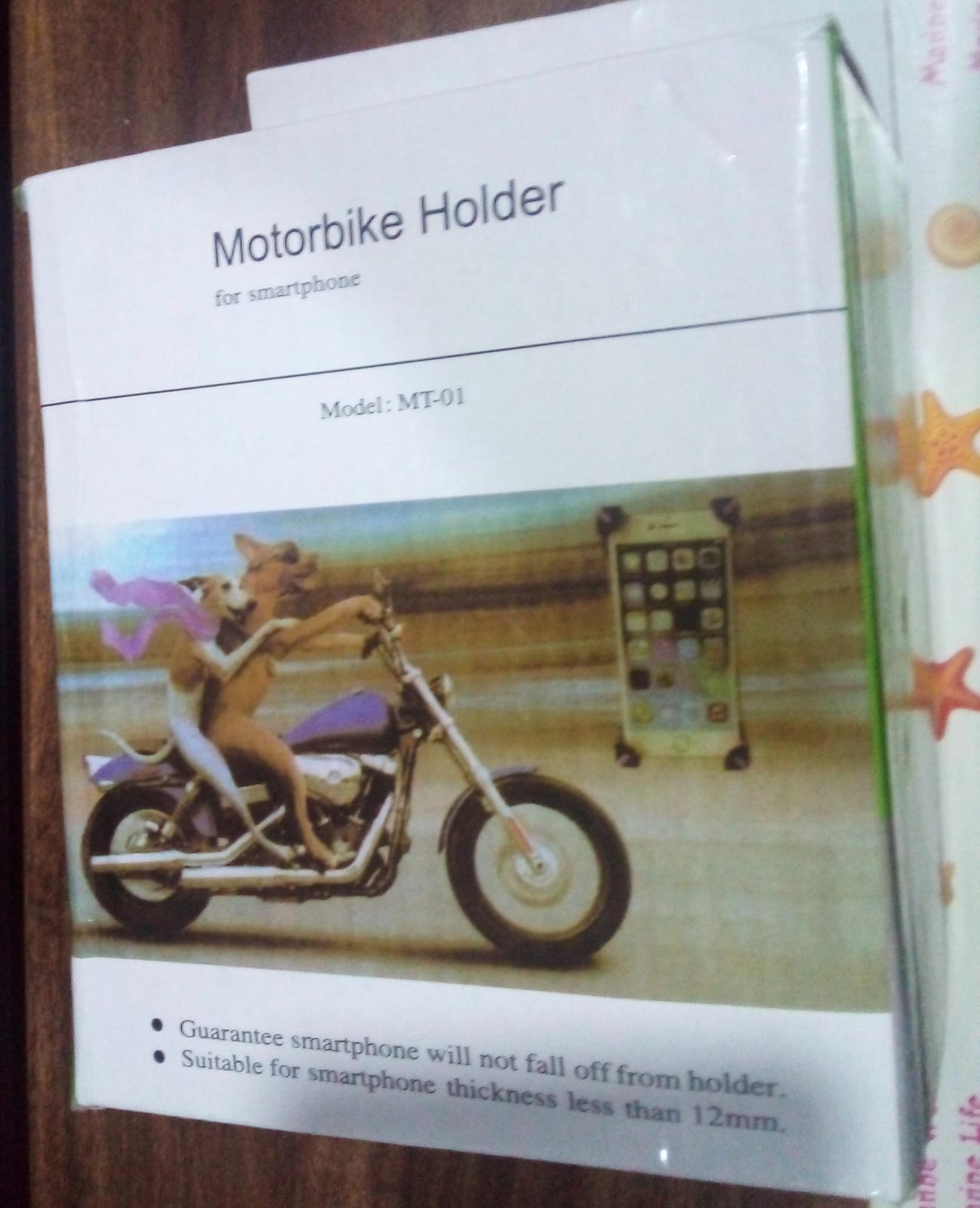 360° रोटेशन फ़ोन माउंट मोटरबाइक फ़ोन होल्डर (1 पीस) - 8405_motor_bike_phone_holder