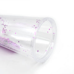 High  Plastic Creative Cold Drink Cup / Tumble, Reusable Tea Coffee Tumb - 13131_pre_pla_tumbler_n_straw