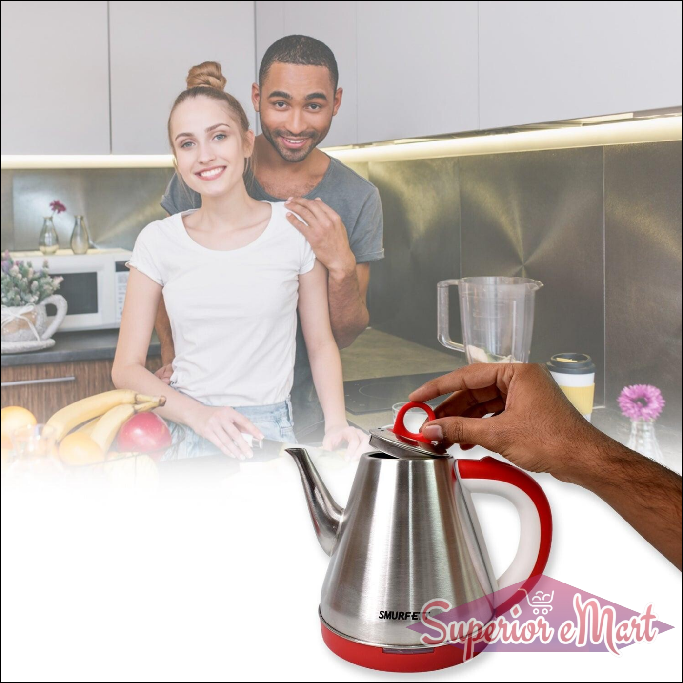 1500W Electric Kettle 1.5 Liter - Superior eMart