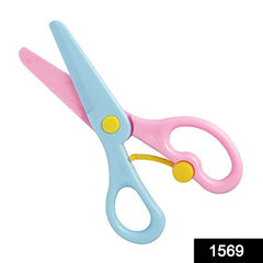 Kids Handmade Plastic Safety Scissors Safety Scissors - 1569_mini_kid_scissor