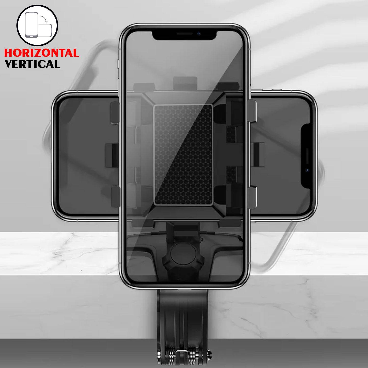 6281 Car Mobile Phone Holder Mount Stand With 360 Degree. Stable One Hand Operational Compatible With Car Dashboard. - Superior eMart