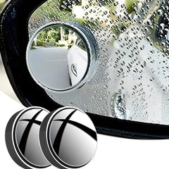 360degree Blind Spot Round Wide Angle Adjustable Convex Rear View Mirror - Pack Of 2 - Superior eMart