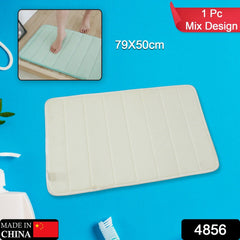 Super Absorbent Floor Mat Non-Slip Mat, Bath Mat, Instant Drying Mat, Bathroom R - 4856_super_absorbent_mat_79x50cm