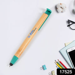 3 in 1 Ballpoint Function Stylus Pen with Mobile Stand - 17525_3in1_blue_pen_1pc