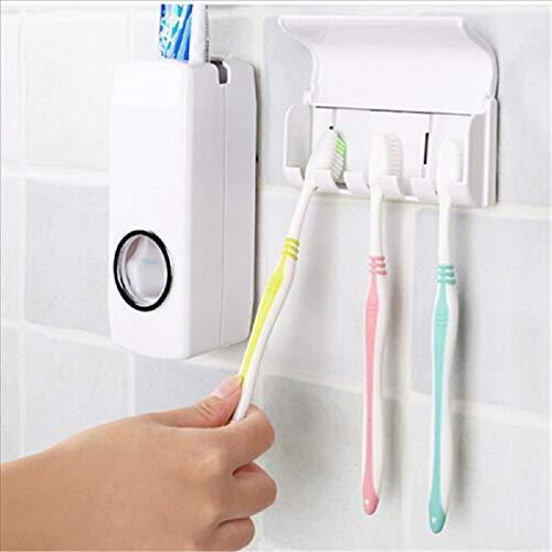 Toothpaste Dispenser & Tooth Brush Holder - 0174_tooth_dispenser