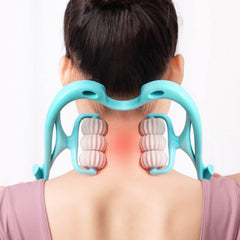 Neck & Shoulder Massager: Portable Relief for Back, Waist & More (1 Pc) - 6593a_neck_shoulder_massager