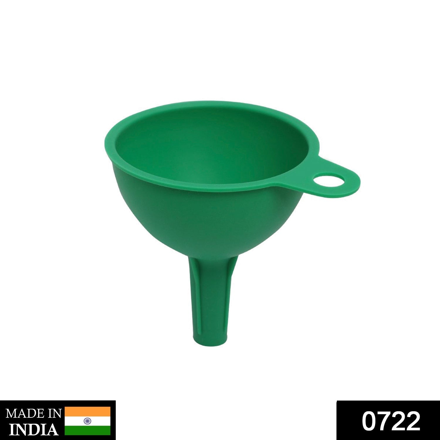 Food-Grade Silicone Funnel: Safe & Easy Transfer for Liquids & Grains (1 Pc) - 0722_silicone_funnel