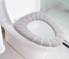 Winter Comfortable Soft Toilet Seat Mat Cover Pad Cushion Plush - 1458_toilet_seat_cover