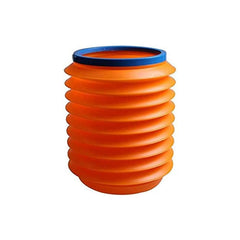 Foldable Storage Bucket , Water Container & Dustbin Multiuse Bucket For Home , C - 0245_foldable_plastic_dustbin