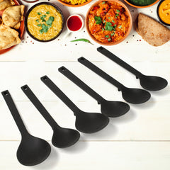 Multipurpose Silicone Spoon, Silicone Basting Spoon Non-Stick Kitchen Utensils H - 5665_silicone_cooking_spoon_6pc_no43