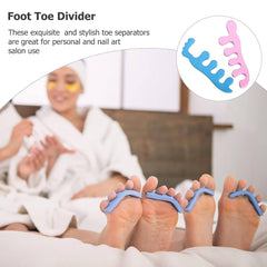 Toe Separators Toe Spacers Sponge Toe Stretcher Pedicures (1 Pair) - Superior eMart