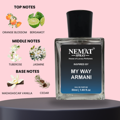 My Way Armani Inspired, Eau De Parfum, Luxury Fragrance for Female