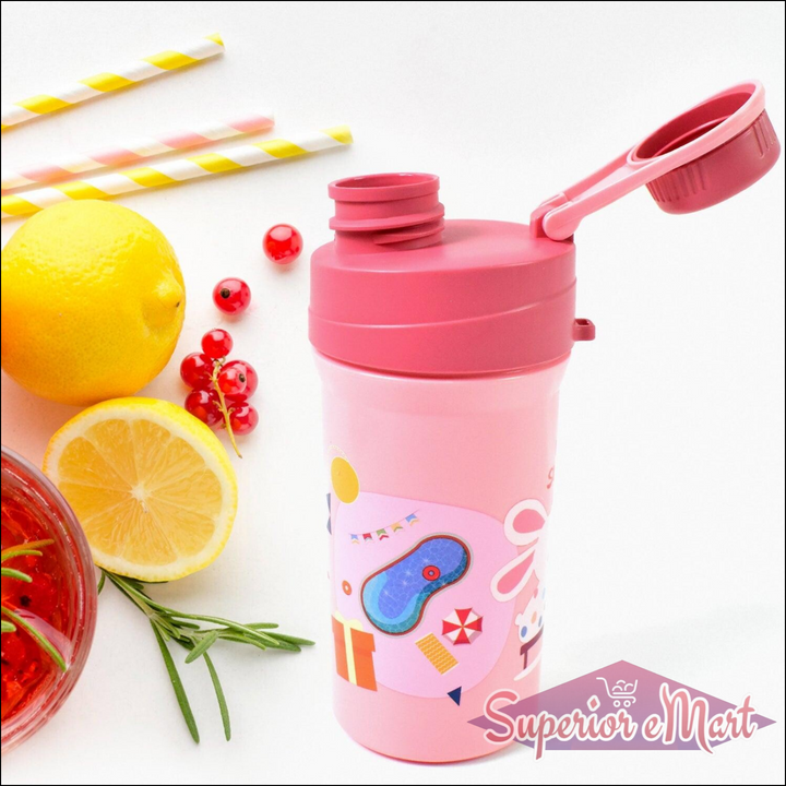 2 Compartment Lunch Box with Bottle - Superior eMart