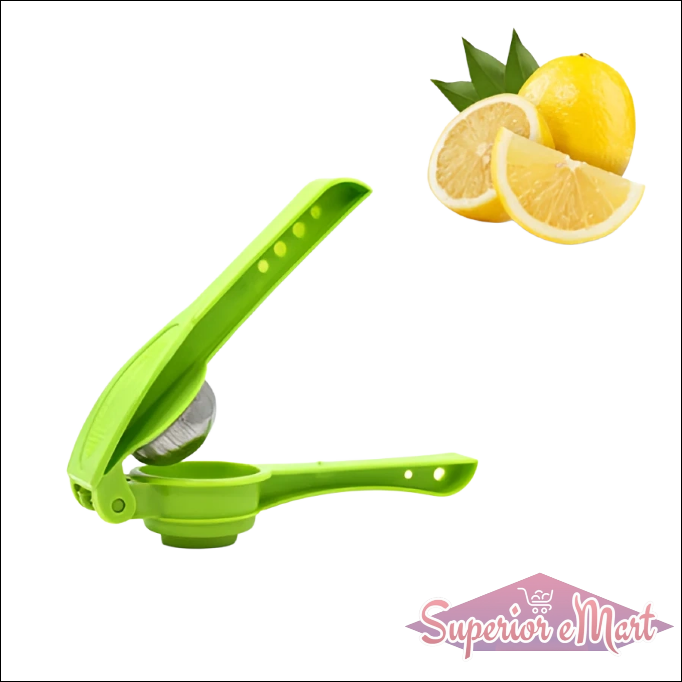 2 In 1 Lemon Squeezer - Squeezer Cum Opener - Superior eMart