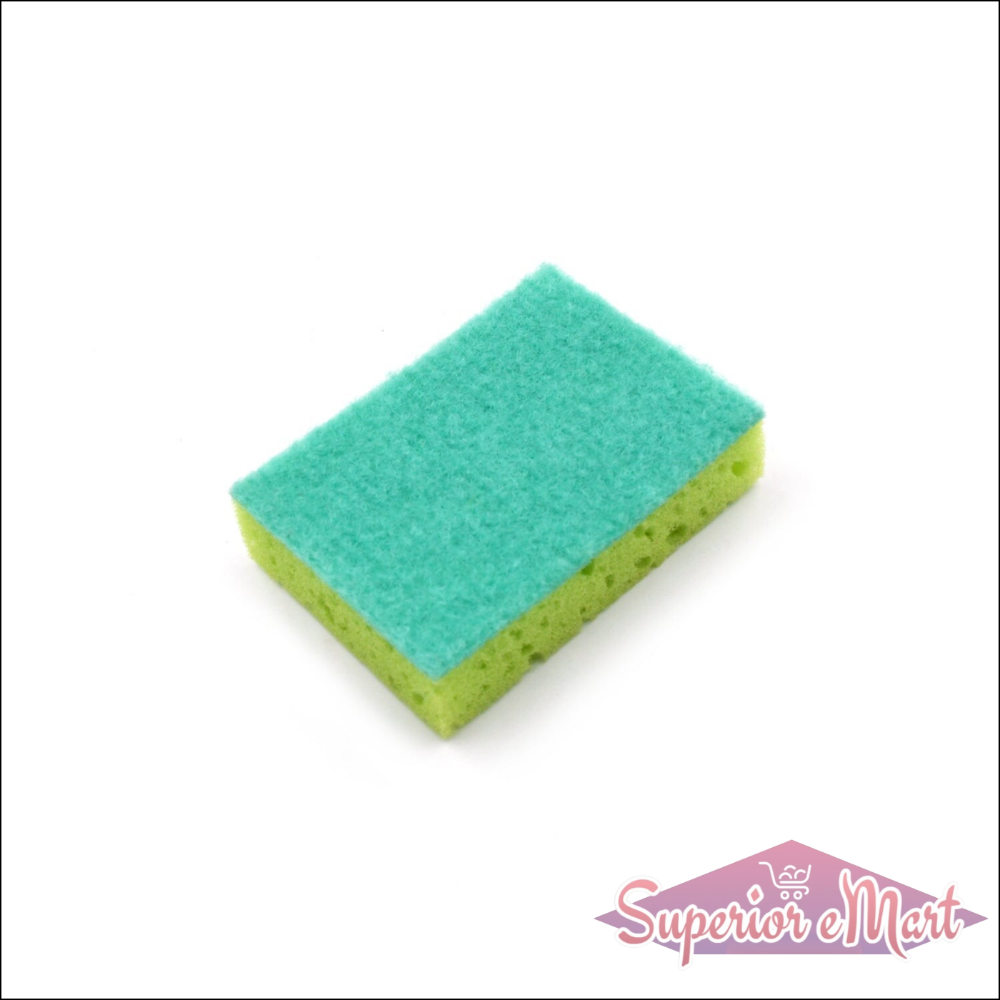 2-in-1 Multi-Purpose Scrub Sponge – Wear Resistant Dish & Furniture Cleaner (1 Pc) - Superior eMart