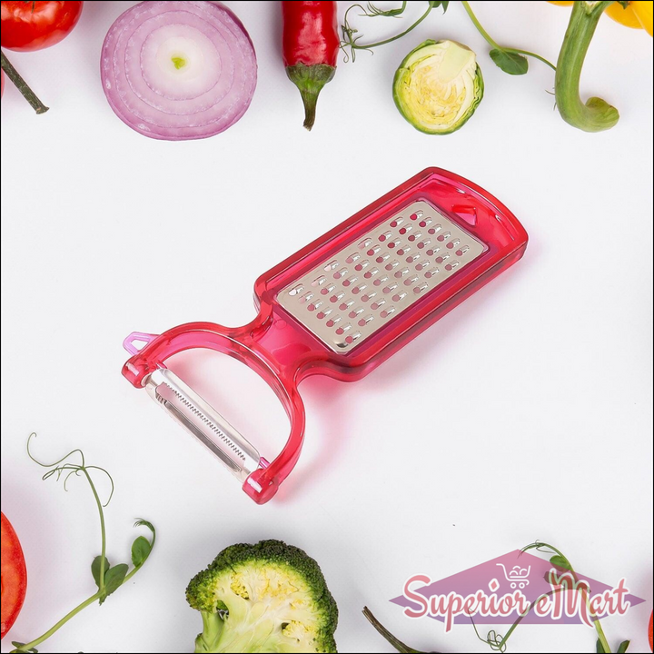 2-in-1 Multifunctional Kitchen Peeler With Grater (1 Pc) - Superior eMart
