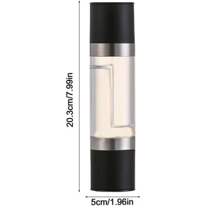 Superior eMart 2-in-1 salt and pepper grinder with a sleek design for easy seasoning in your kitchen