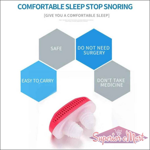 2 in 1 Snoring Solution for Better Sleep - Superior eMart