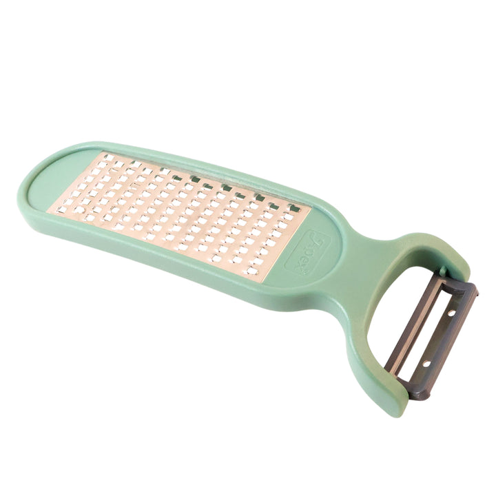 2-in-1 vegetable grater peeler designed for efficient grating and peeling of various vegetables