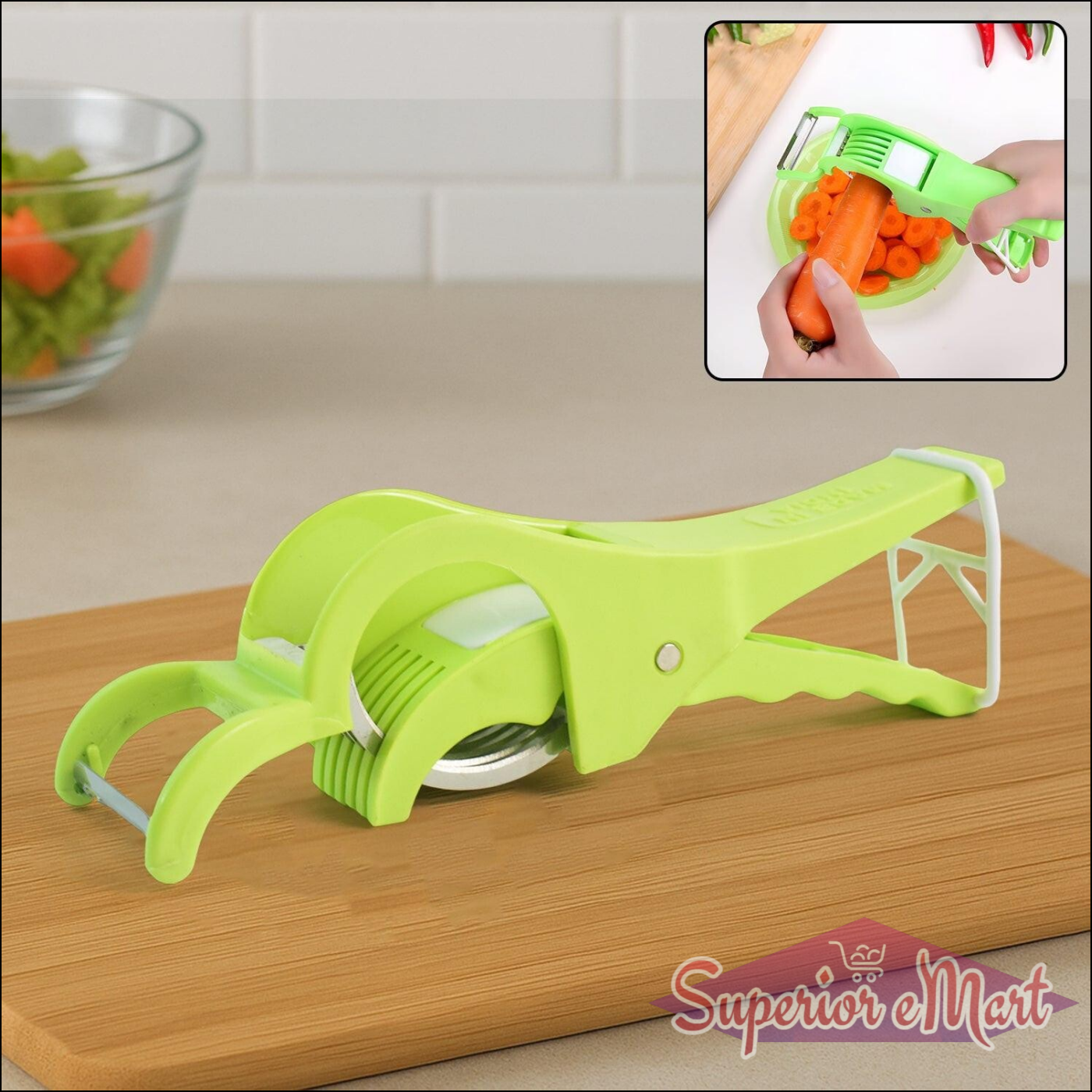 2-in-1 Vegetable Peeler And Slicer Tool - Superior eMart