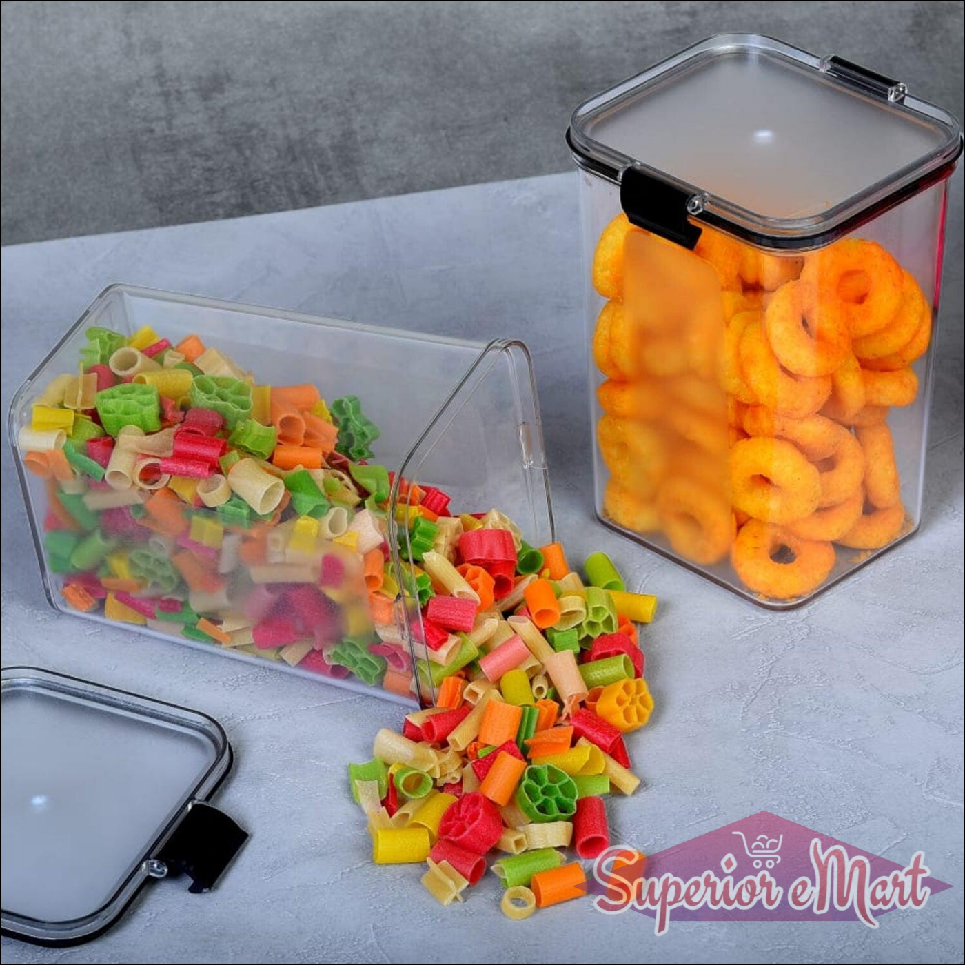 2-Piece Airtight Container Set 1200ml - Superior eMart