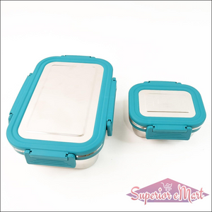 2 Piece Lunch Box for Office - Leakproof - Superior eMart