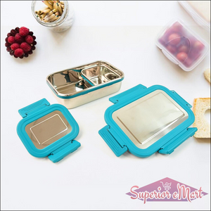 2 Piece Lunch Box for Office - Leakproof - Superior eMart