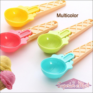 2-Piece Plastic Ice Cream & Watermelon Scooper with Trigger Dipper - Superior eMart