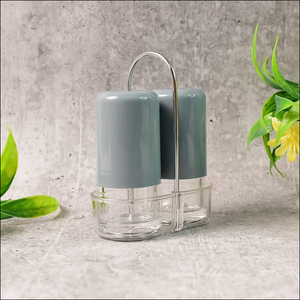 2 Piece Seasoning Dispenser Set with Holder - Superior eMart