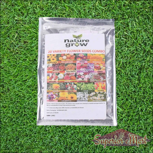 20 Types Flower Seeds Combo Set - Superior eMart