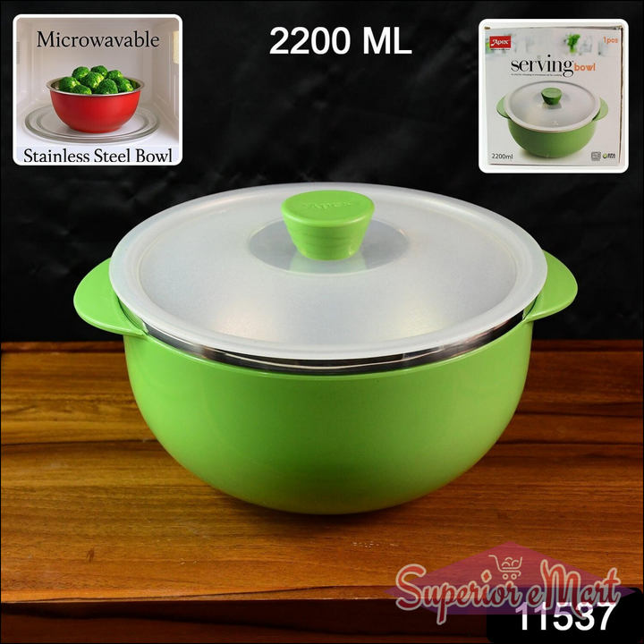 2200ml Serving Bowl Microwave Safe - Superior eMart