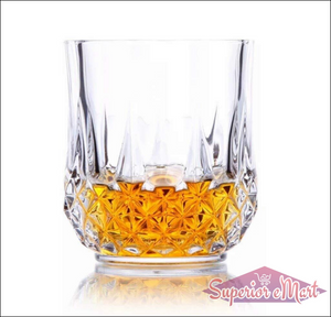 2341 Heavy Unbreakable Stylish Look Fully Transparent Glasses Set 250ml (6pcs)
