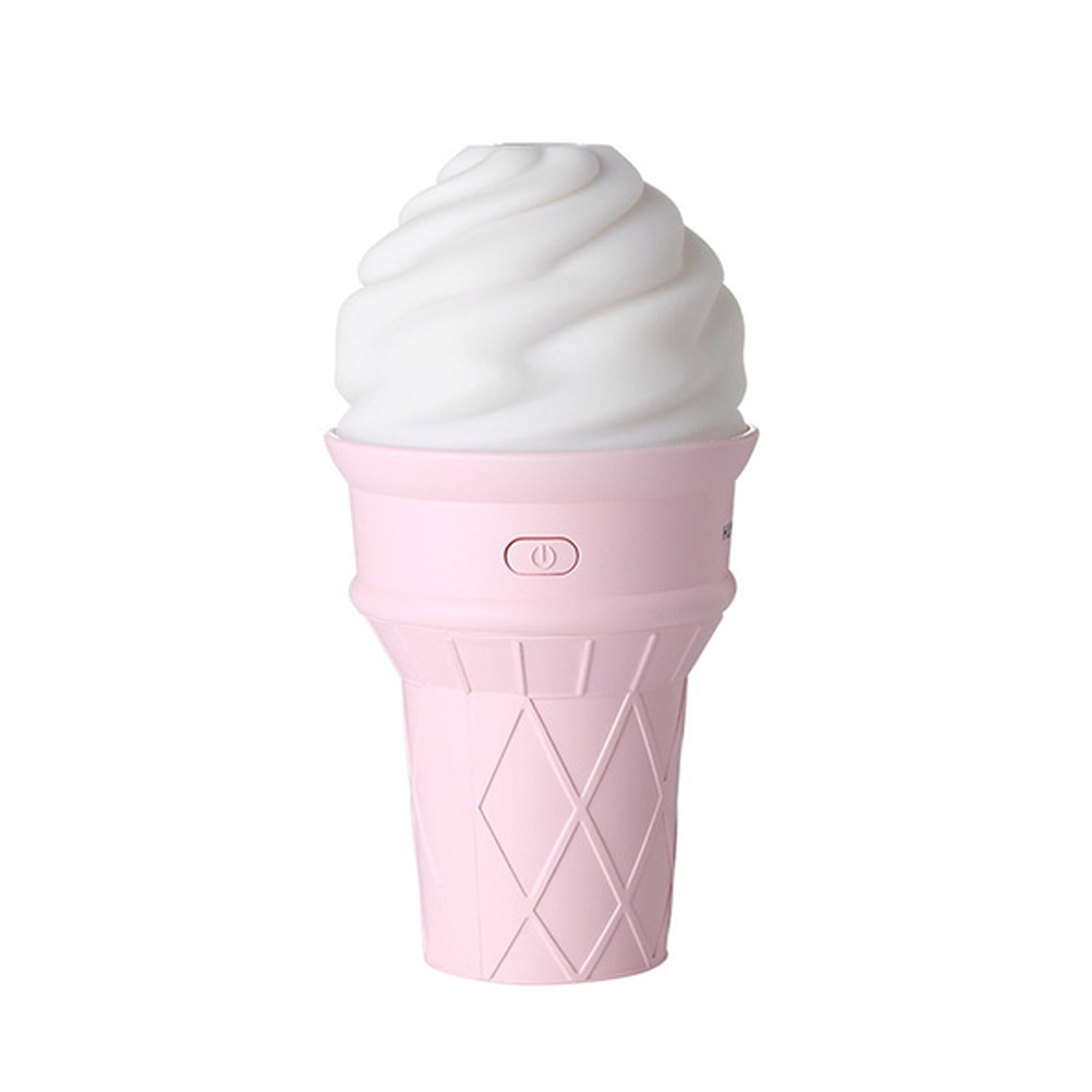 Ice Cream Design LED Humidifier for Freshening Air & Fragrance (Multicoloured) - 0396_ice_cream_humidifier