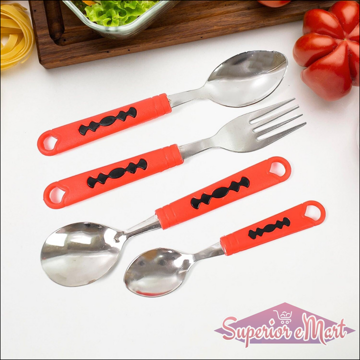 24-Piece Cutlery Set with Stand - Superior eMart