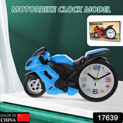 Fashioned Alarm Clock Novelty Retro Motorcycle / Motorbike Engine Style Clocks A - 17639_motorbike_desktop_clocks_1pc